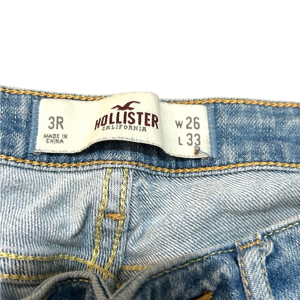 Women's Hollister Light Blue Jeans - Picture 4 of 5
